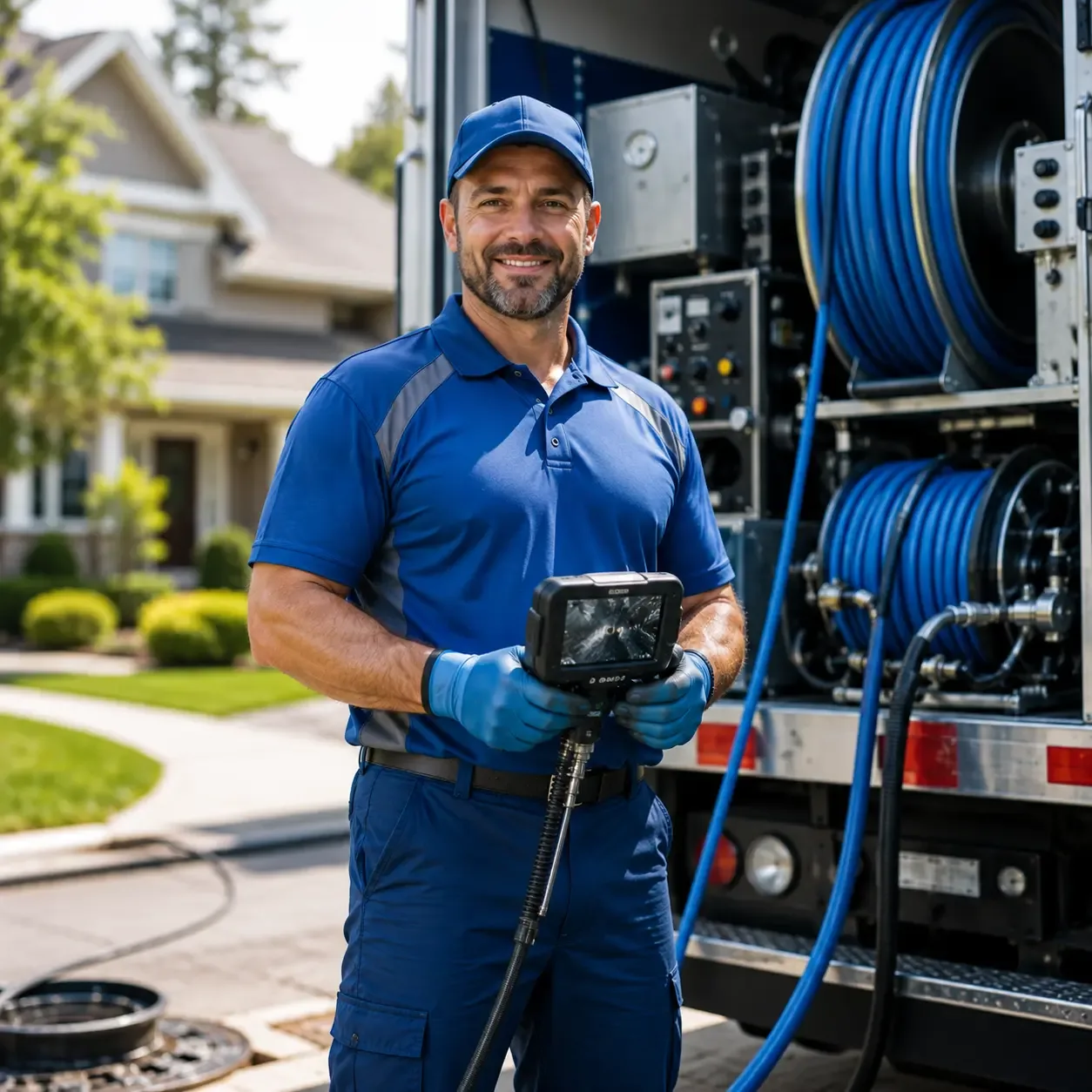 Local outdoor drain cleaning specialists in Inglis, FL